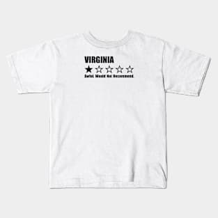 Virginia One Star Review Kids T-Shirt